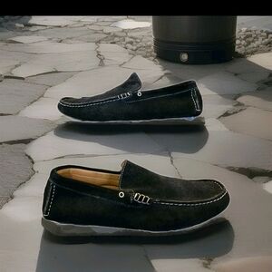 To Boot New York Adam Derrick 91801 Suede Driving Loafers Men’s 7.5 Italy EUC